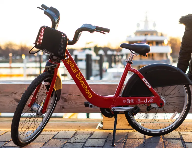 华盛顿国家广场 (National Mall) 周边最方便的 Capital Bikeshare 红色共享单车停放点