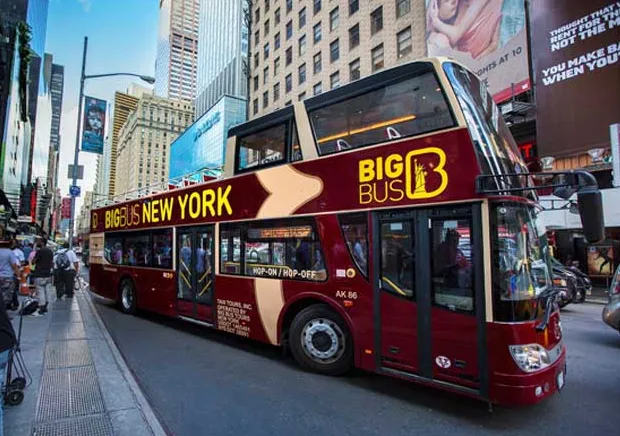 纽约观光巴士 Big Bus Tours 曼哈顿路线与敞篷双层大巴体验