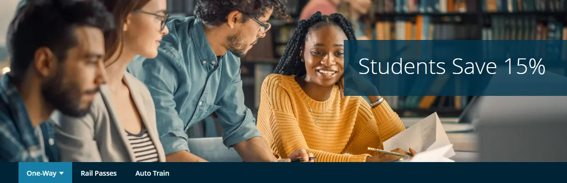使用 Student Advantage Card 学生优势卡购买 Amtrak 美国国铁与 Greyhound 灰狗大巴打折车票