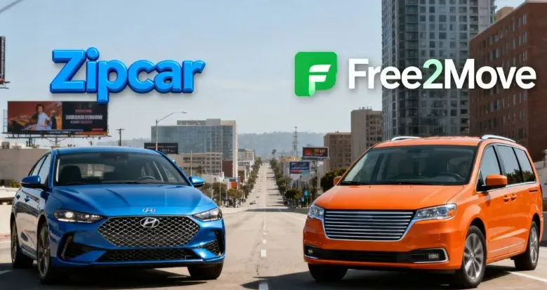 Zipcar vs Free2Move 我到底该选谁