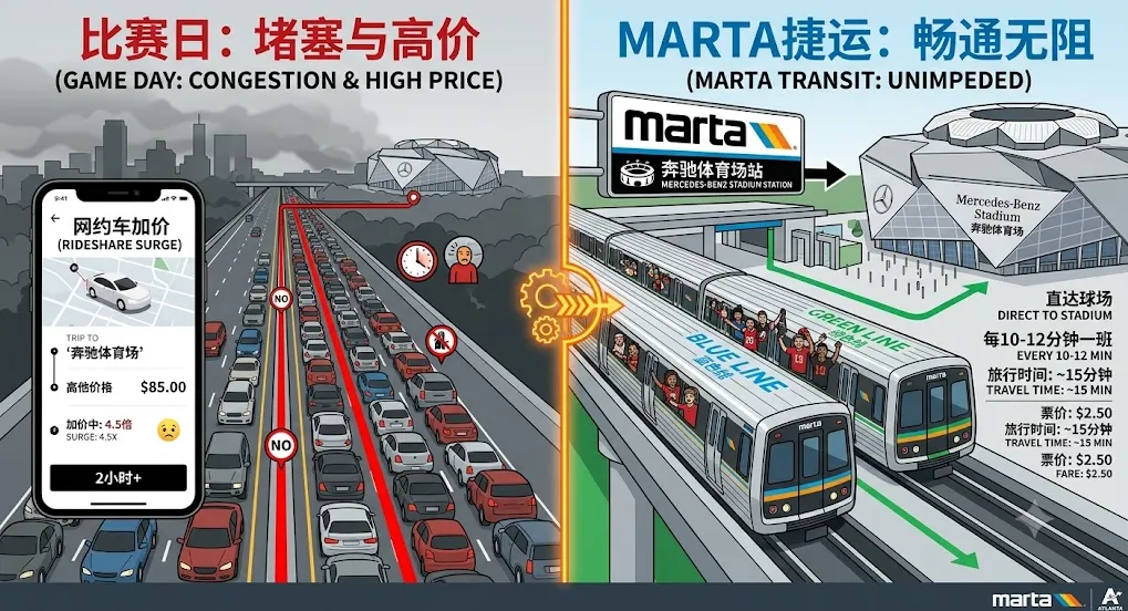 2026亚特兰大世界杯赛程表与周边交通拥堵预警级别
